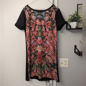 Abstract Floral Art Dress